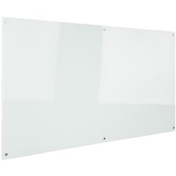 Rapidline Magnetic Glassboard 1800W x 15D x 900mmH White