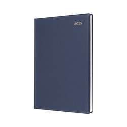 Collins Belmont Desk Manager Diary 260 x 190mm Day To Page Navy