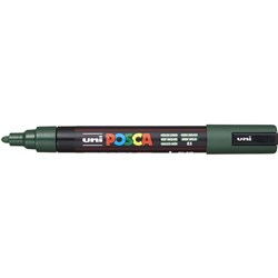 Uni Posca PC-5M Paint Marker Medium 2.5mm Bullet Tip English Green