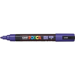 Uni Posca PC-5M Paint Marker Medium 2.5mm Bullet Tip Prussian Blue