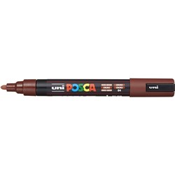 Uni Posca PC-5M Paint Marker Medium 2.5mm Bullet Tip Cacao Brown