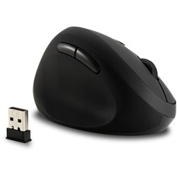 Kensington Pro Fit Ergo Left-Handed Wireless Mouse Black