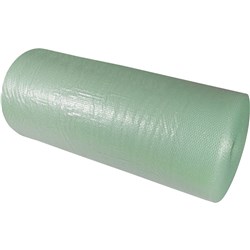 Polycell Degradable Bubble Wrap Roll Non-Perforated 1500mm x 100m Green
