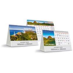 Office Choice Desk Calendar 205 x 140mm Tri Fold Month To View