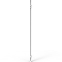 Rapidline SHUSH30+ Screen Joining Pole 1330mmH White