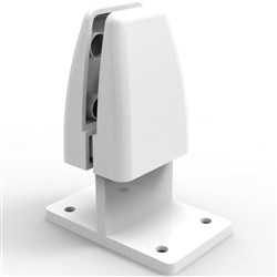 Rapidline Eco Panel Screen Back To Back Mounted Clamps Pack Of 2 White