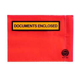 Marbig Professional Documents Enclosed Envelope 165mm x 115mm Red Box Of 1000