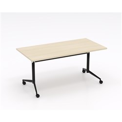 OLG Uni Flip Table 1800W x 750D x 720mmH Black Frame Black Frame