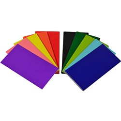 Rainbow Flash Card 203 x 102mm 300gsm Assorted 100 Sheets