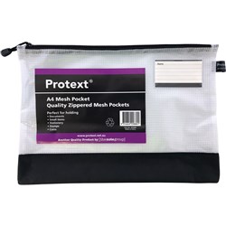 Protext Mesh Pouch 380 x 270mm With Zipper